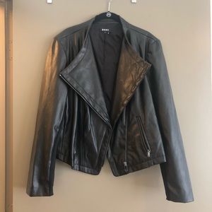 DKNY Faux Leather Jacket